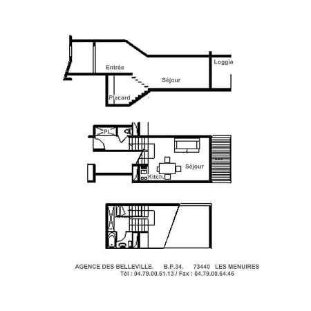 Duplex Lumineux Aux Pieds, Balcon, 4 Pers. Apartment